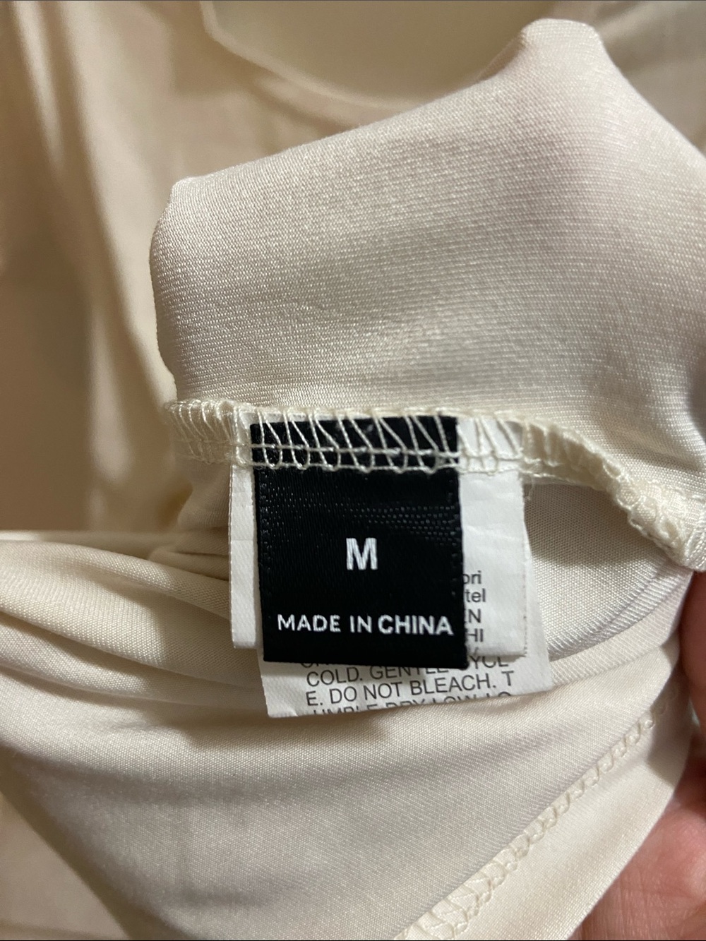 SHEIN Ivory Tee with Pink Floral and Yellow Lime Graphic - Picture 3 of 4